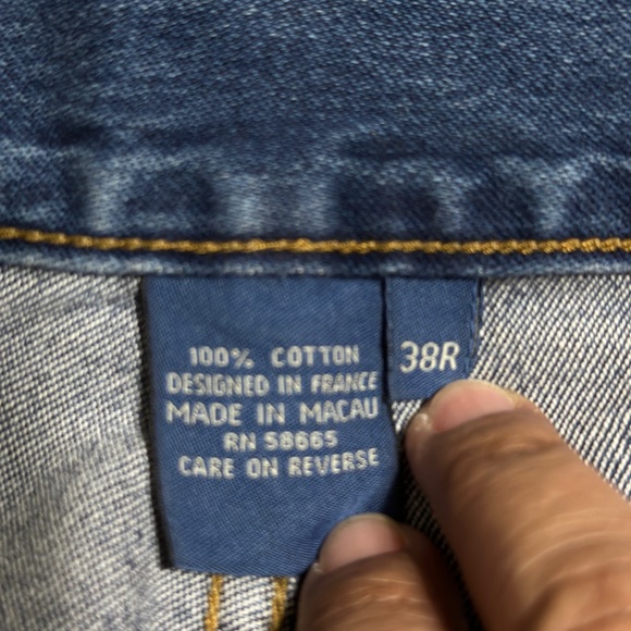 Faconnable Vintage Jeans Size 38 - Picture 7 of 8
